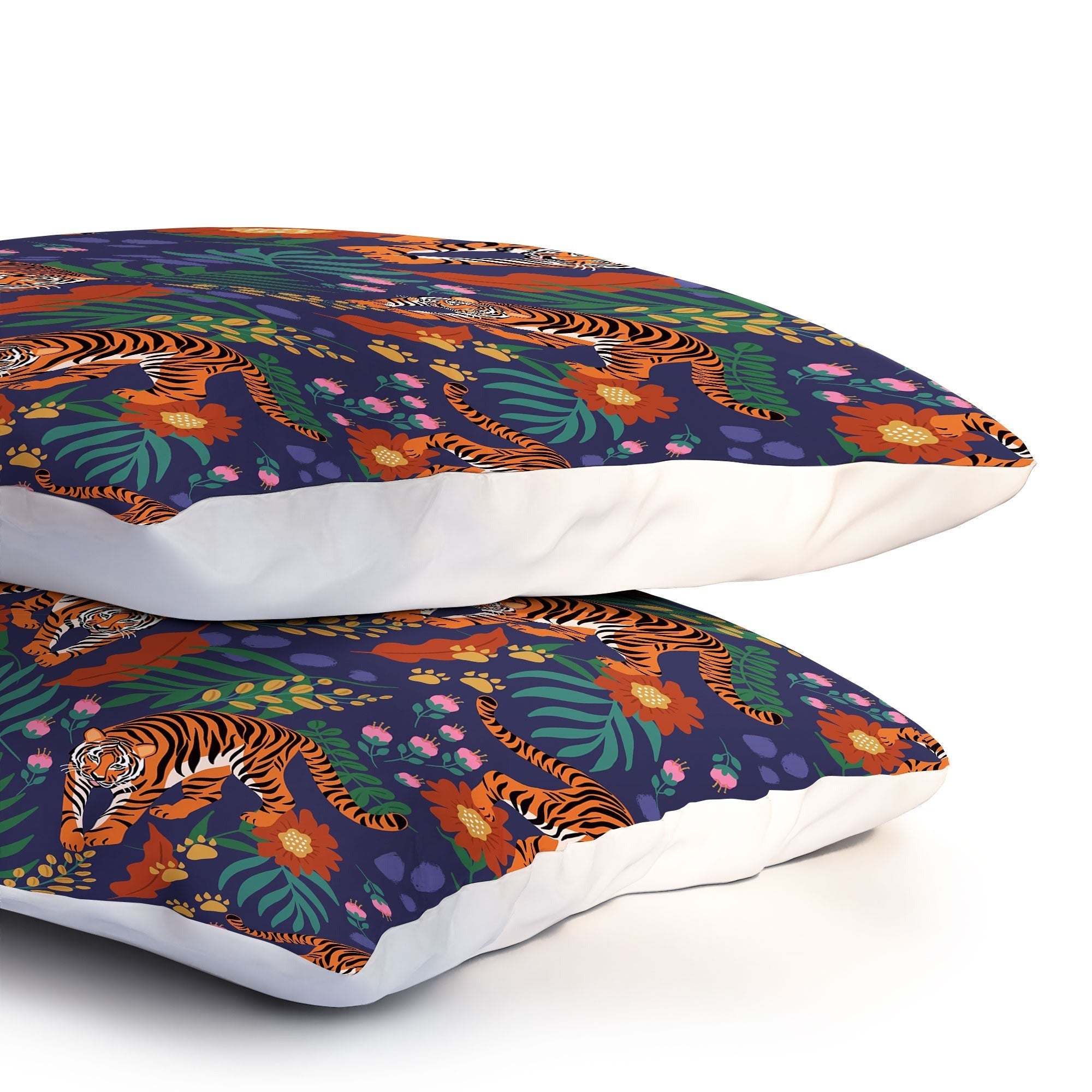 Design by Spark Tiger of the Glorious Jungle Pillow Shams