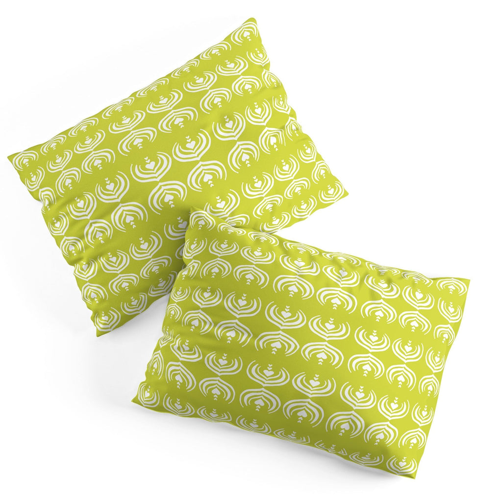 Design by Spark Matcha Latte Art Pillow Shams