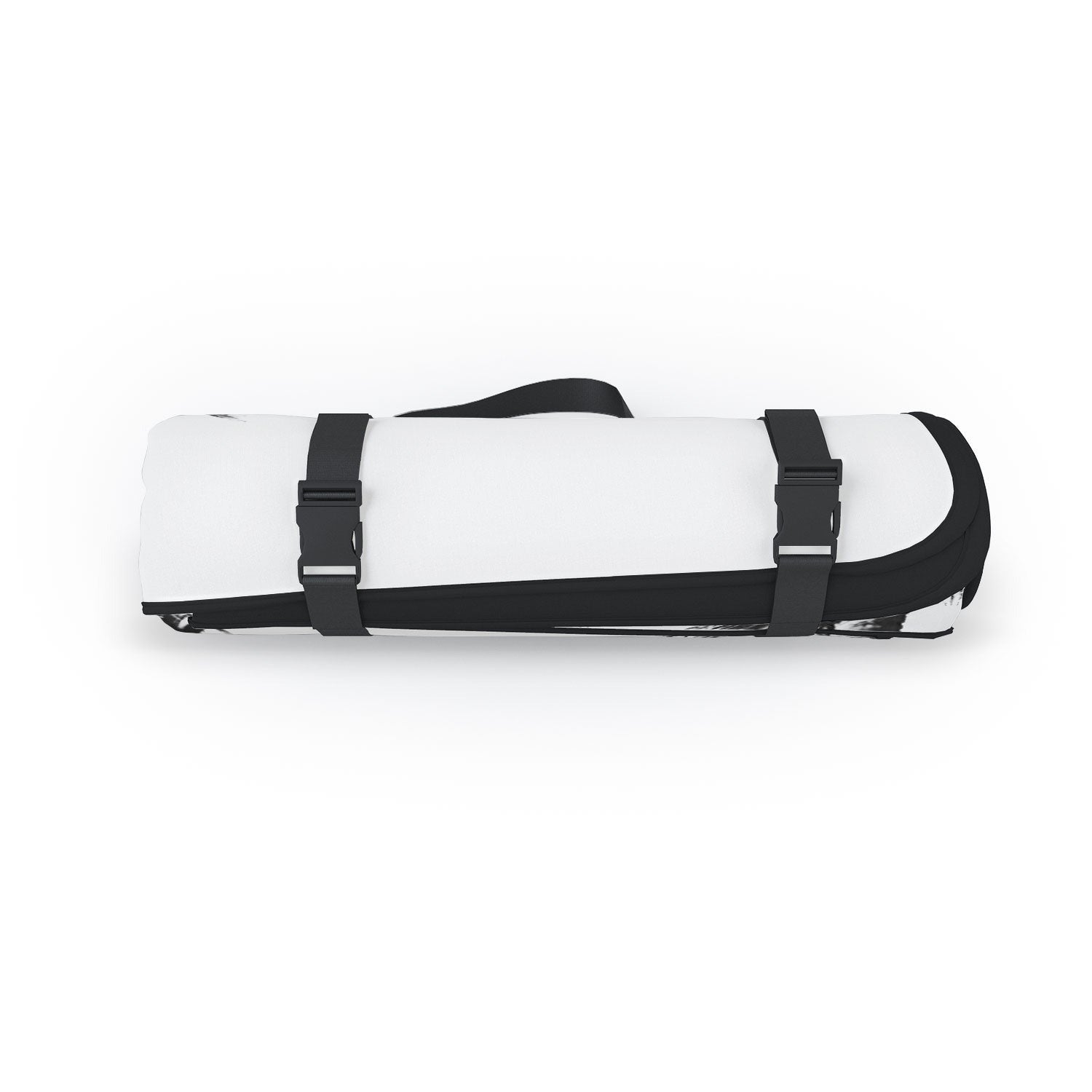 Gal Design Black And White Palms Picnic Blanket