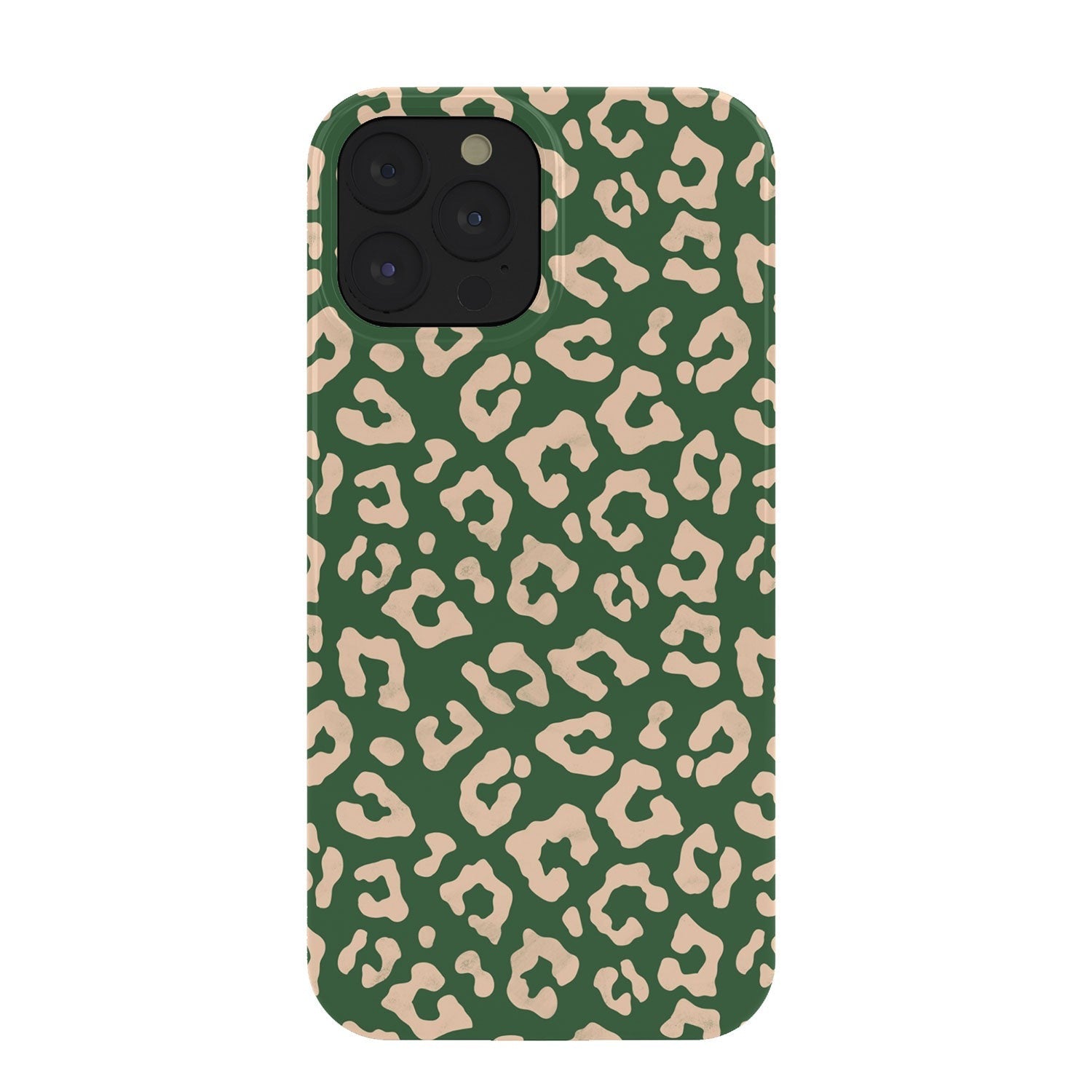 Avenie BR Cheetah Print In Green Phone Case