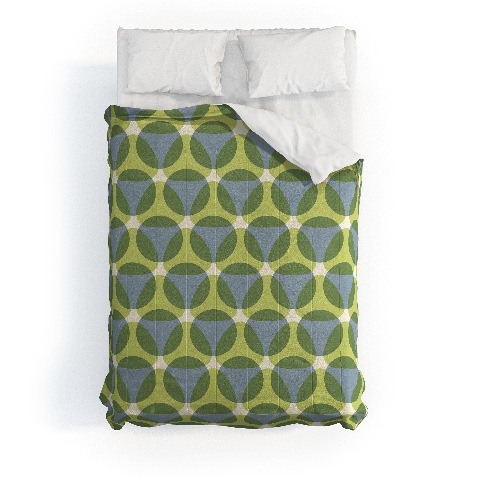Marta Barragan Camarasa Stylish Retro Circle Comforter