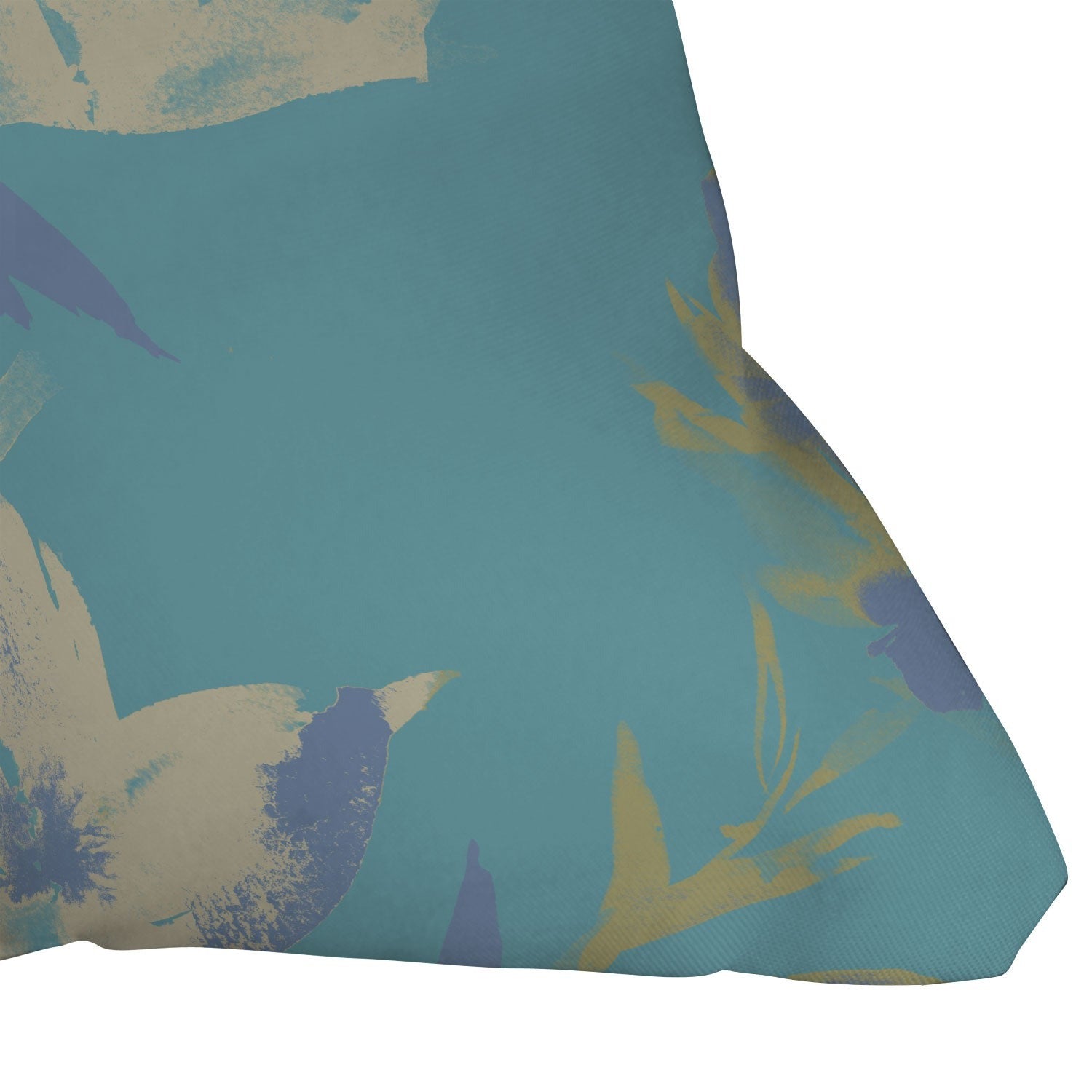 Gabriela Fuente Emma Blue Outdoor Throw Pillow