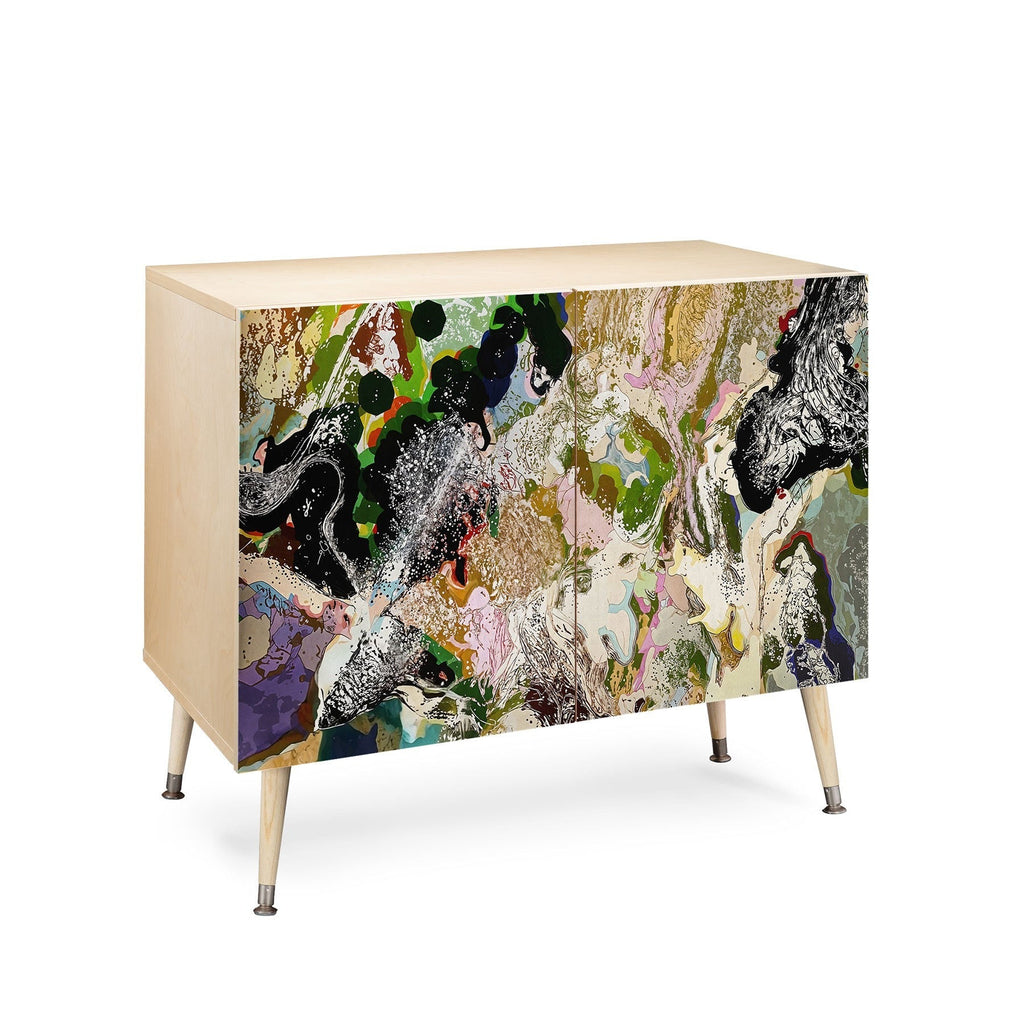 83 Oranges Echoes Beneath the Surface Credenza