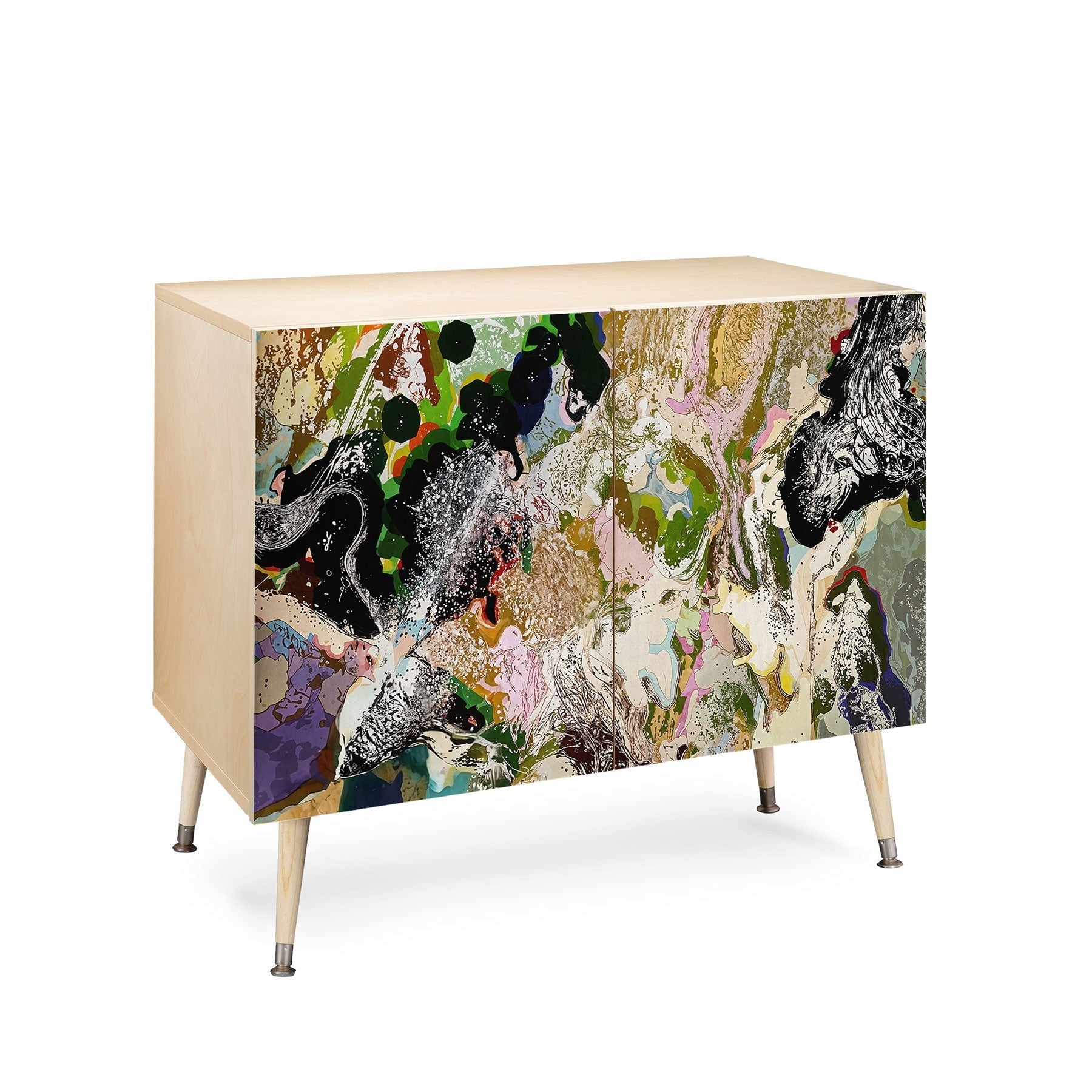83 Oranges Echoes Beneath the Surface Credenza