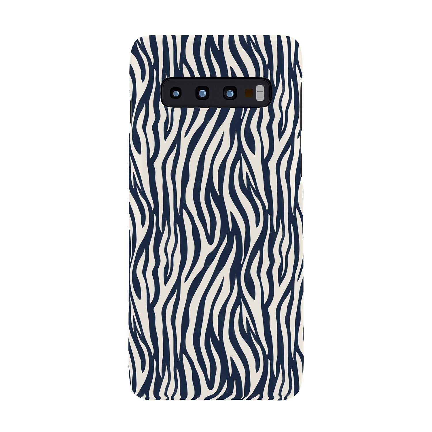 Avenie BR Navy Tiger Stripes Phone Case