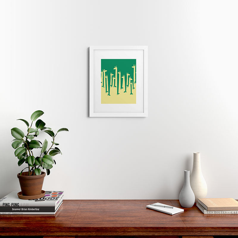 Budi Kwan Such A Great Height Framed Art Print