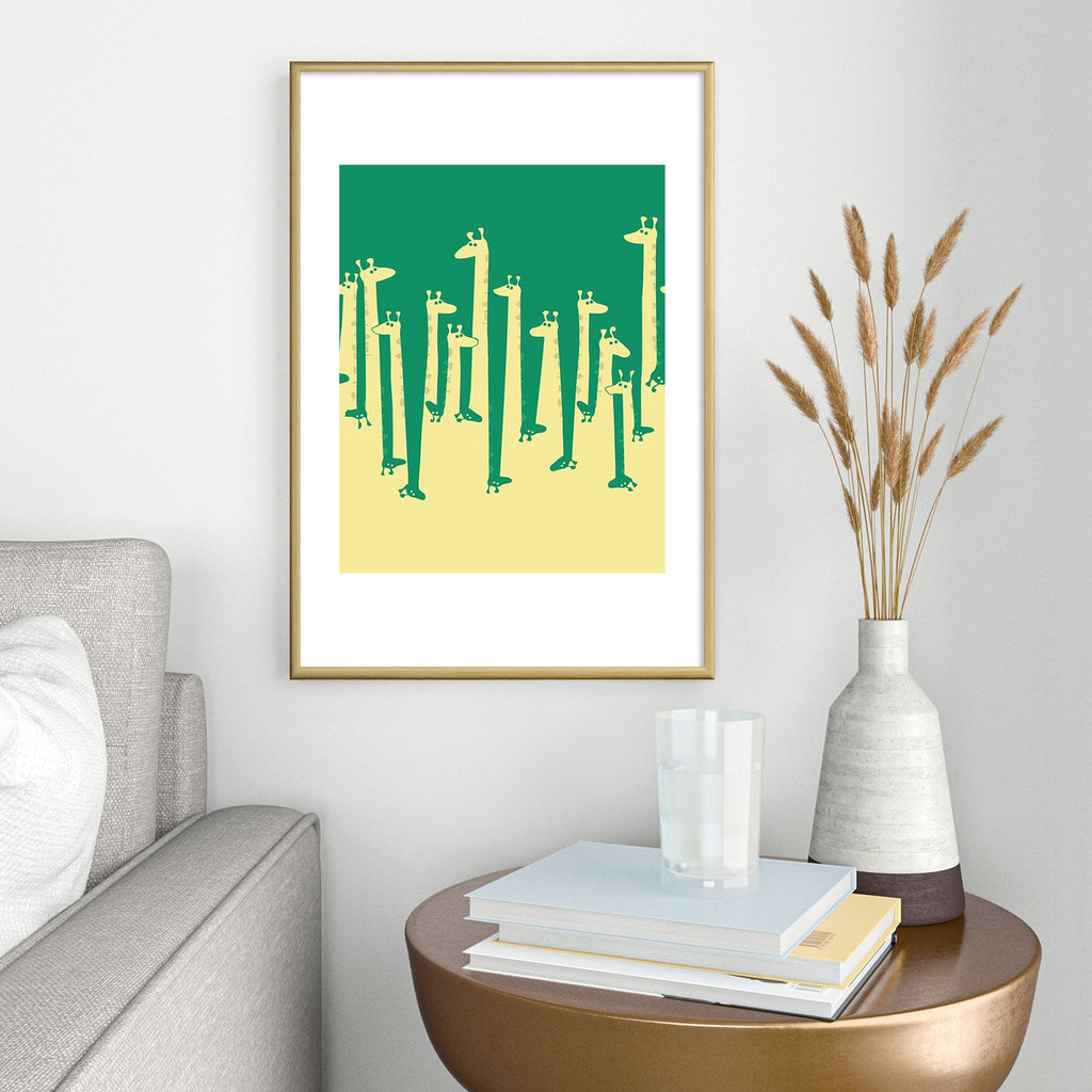 Budi Kwan Such A Great Height Metal Framed Art Print