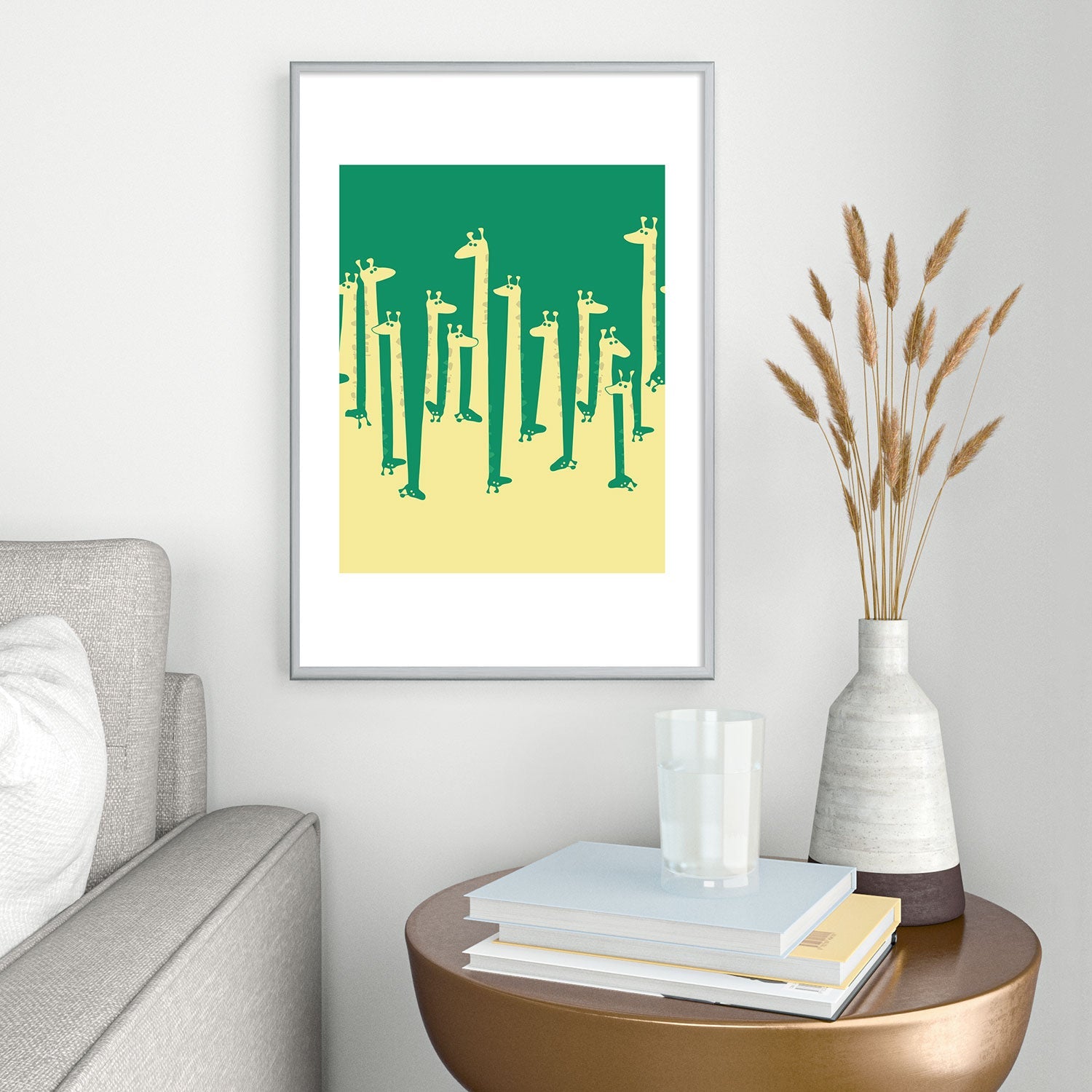 Budi Kwan Such A Great Height Metal Framed Art Print