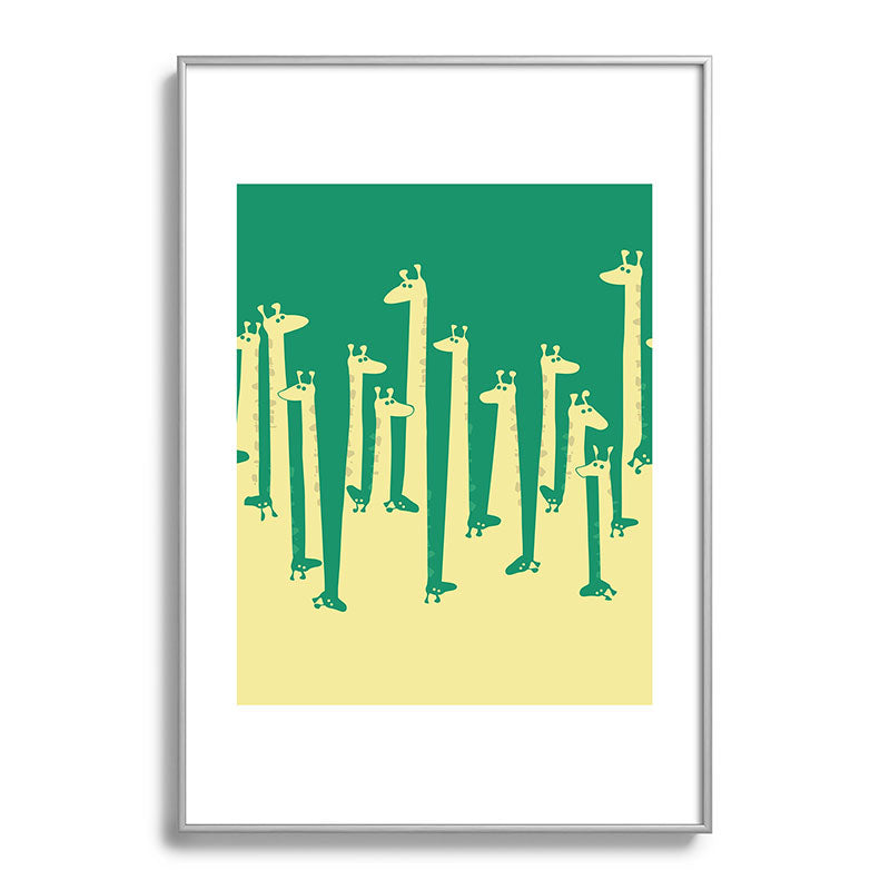 Budi Kwan Such A Great Height Metal Framed Art Print