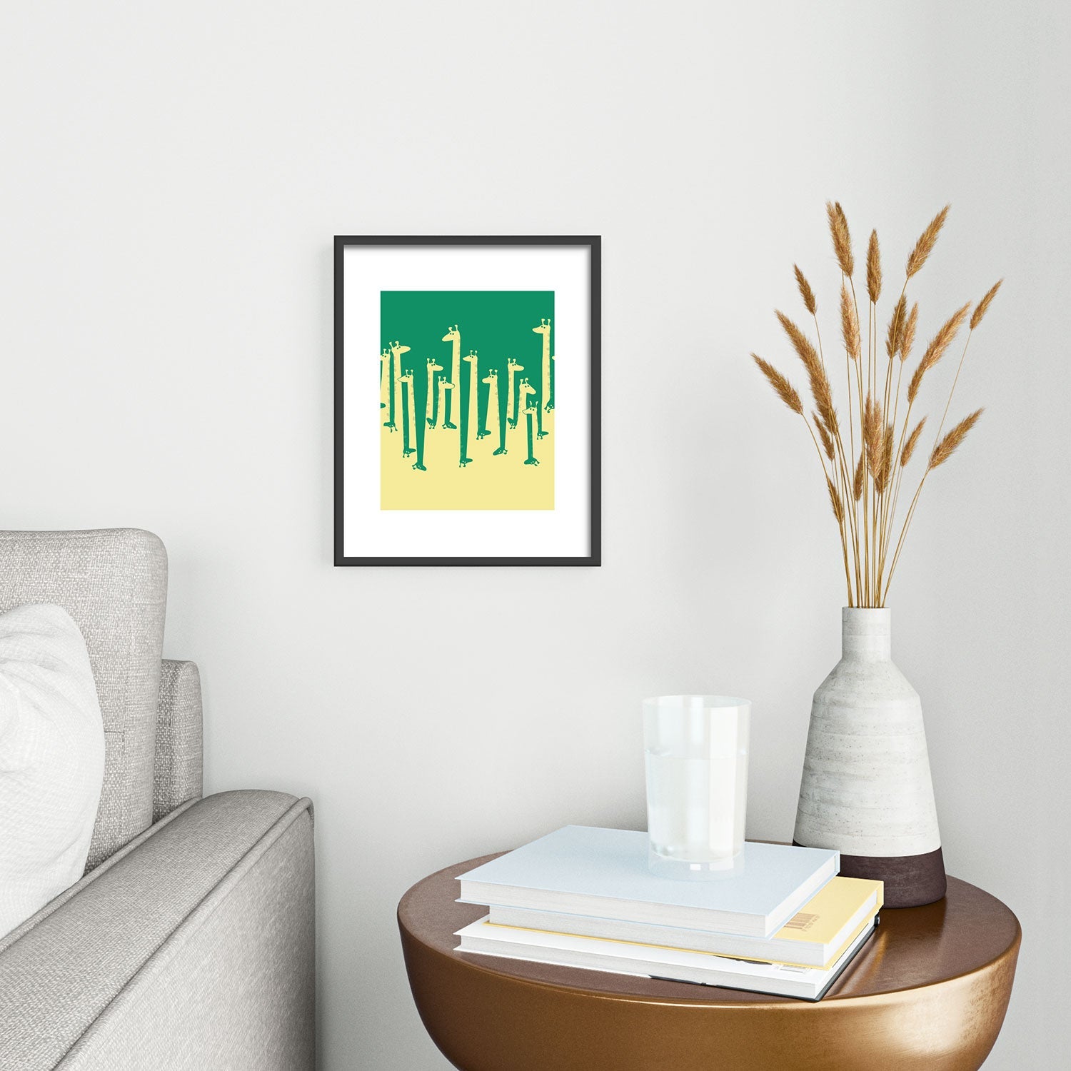 Budi Kwan Such A Great Height Metal Framed Art Print