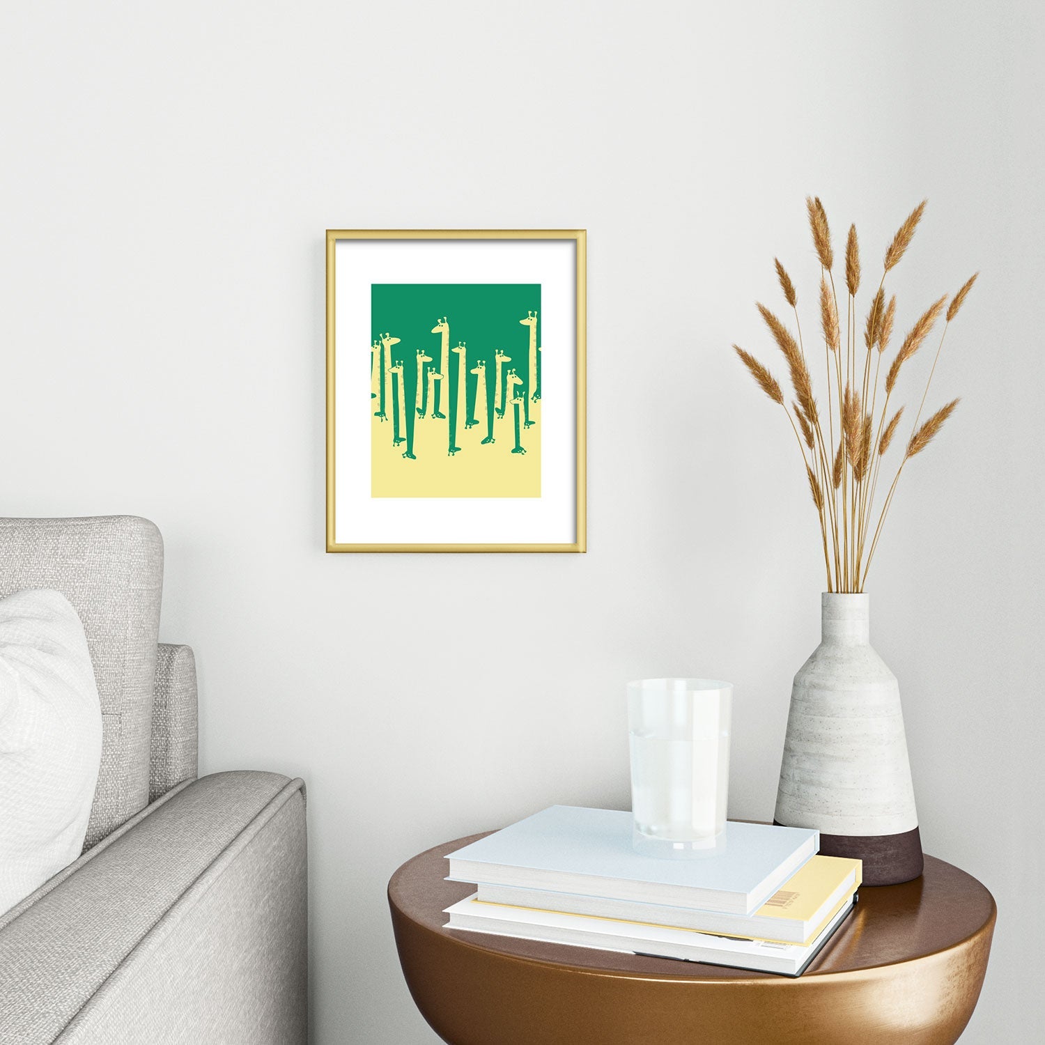 Budi Kwan Such A Great Height Metal Framed Art Print