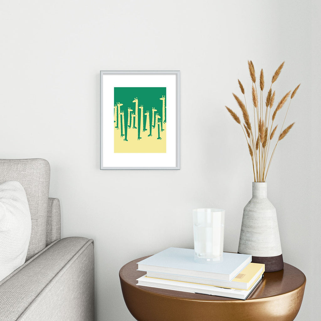 Budi Kwan Such A Great Height Metal Framed Art Print