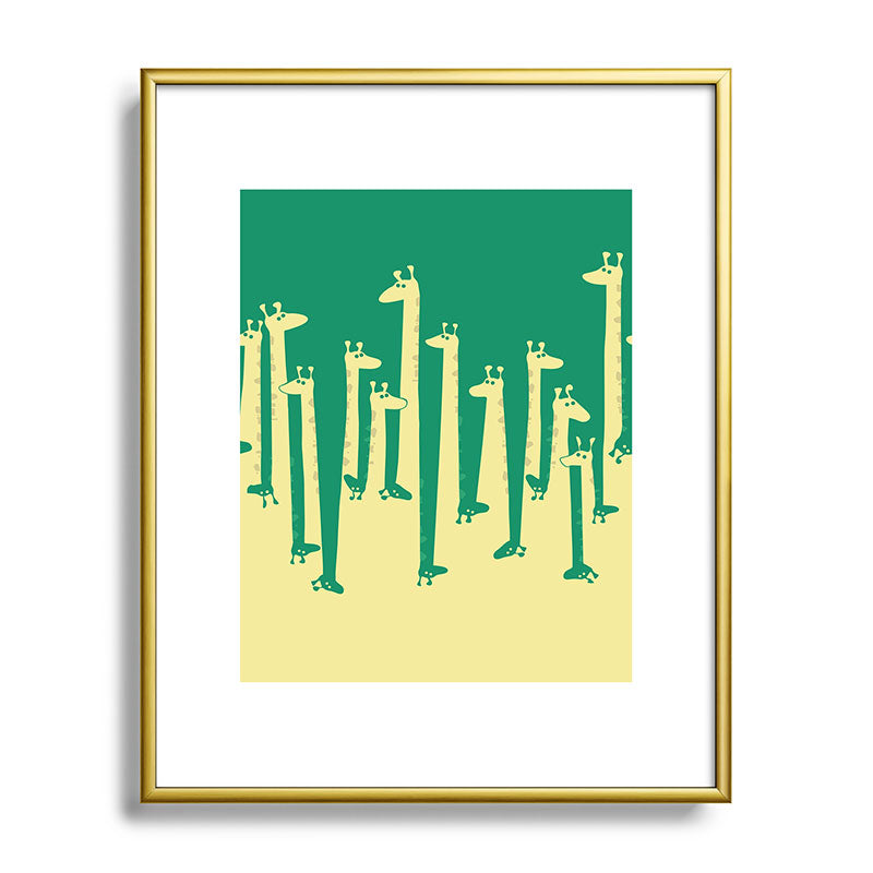 Budi Kwan Such A Great Height Metal Framed Art Print