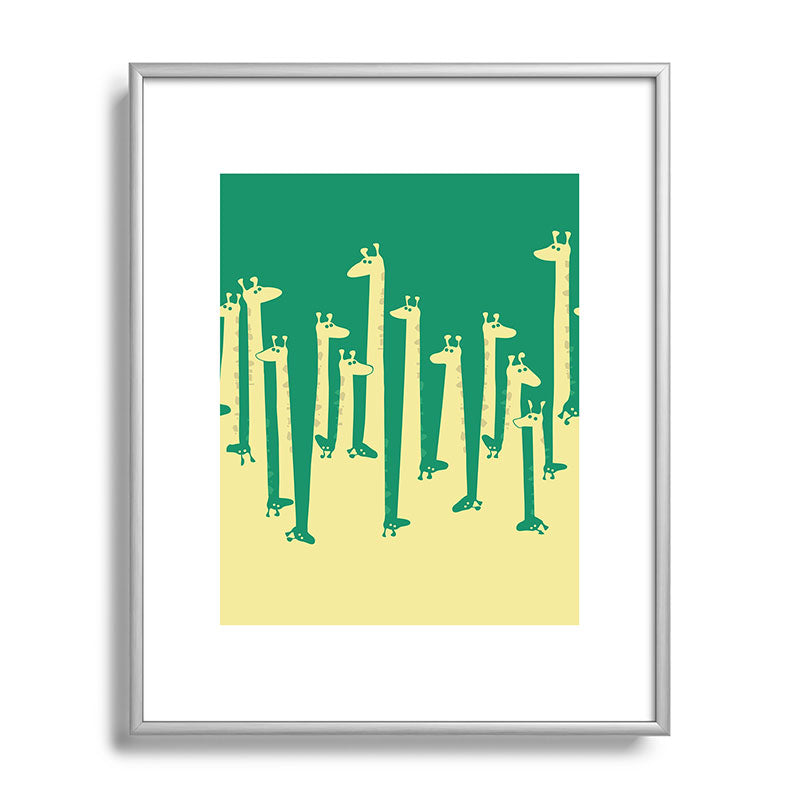 Budi Kwan Such A Great Height Metal Framed Art Print