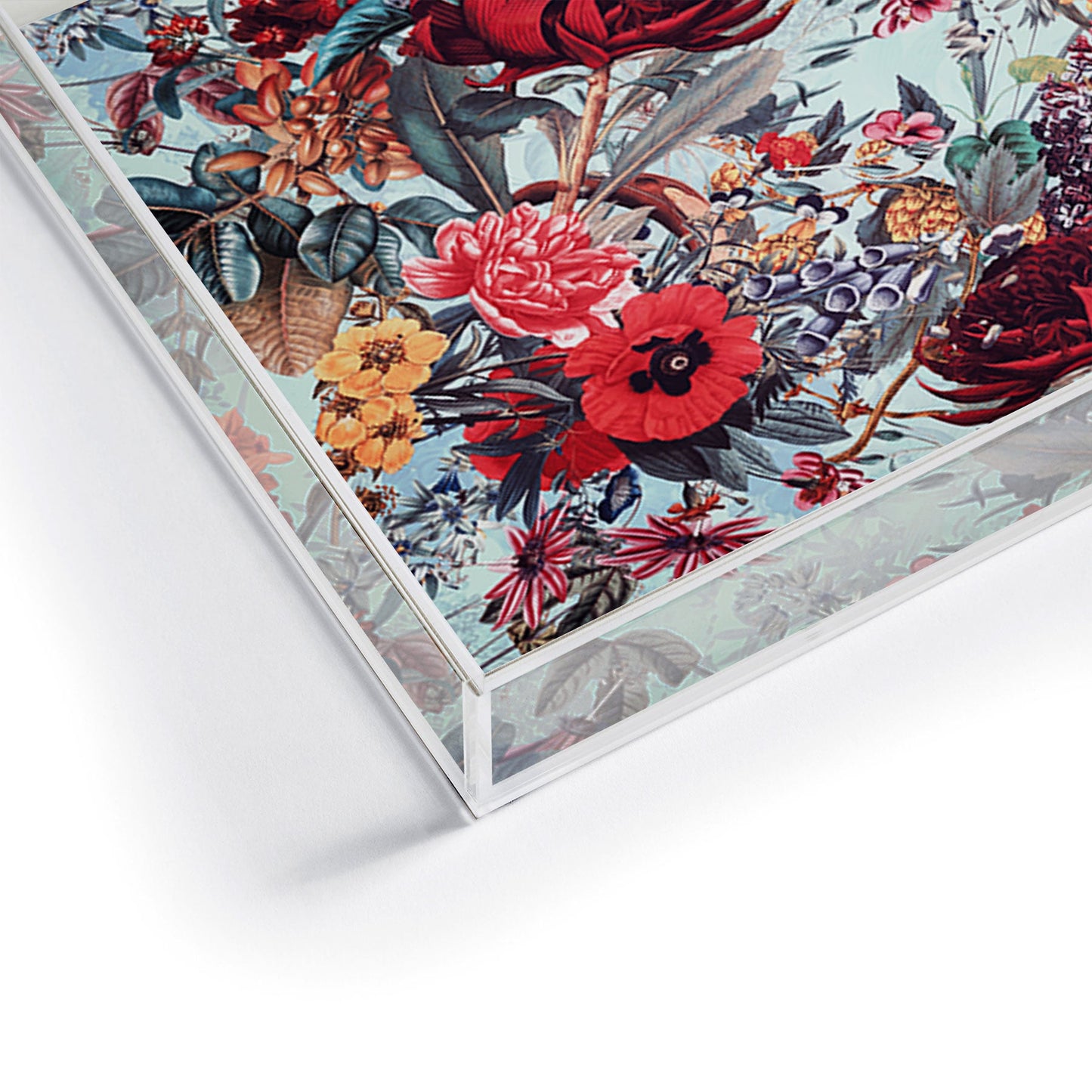 Burcu Korkmazyurek Romantic Garden VI Acrylic Tray