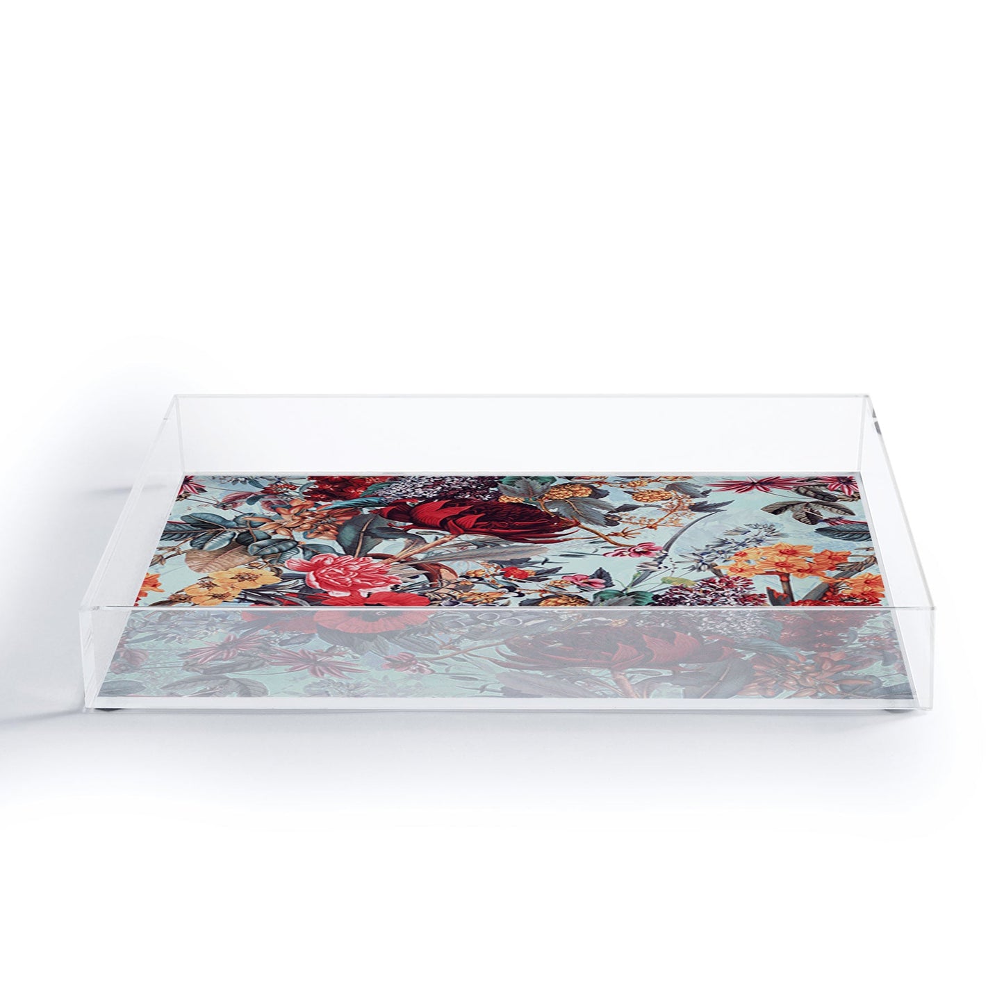 Burcu Korkmazyurek Romantic Garden VI Acrylic Tray