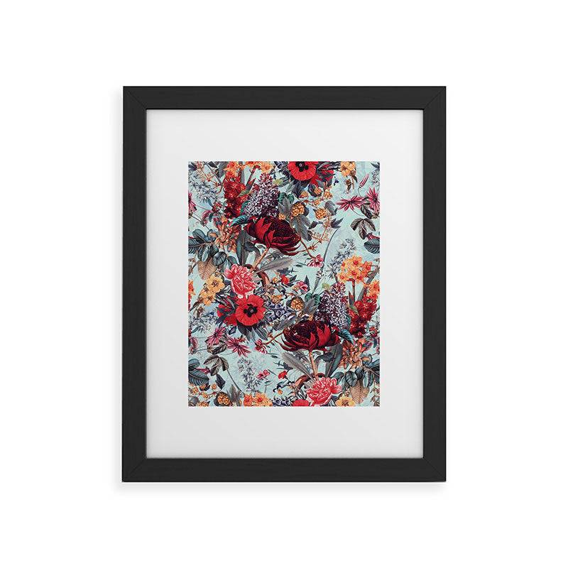 Burcu Korkmazyurek Romantic Garden VI Framed Art Print