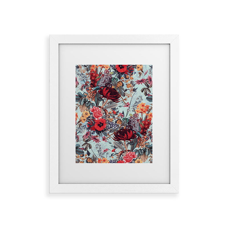 Burcu Korkmazyurek Romantic Garden VI Framed Art Print