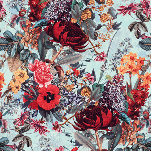 Burcu Korkmazyurek Romantic Garden VI Shower Curtain