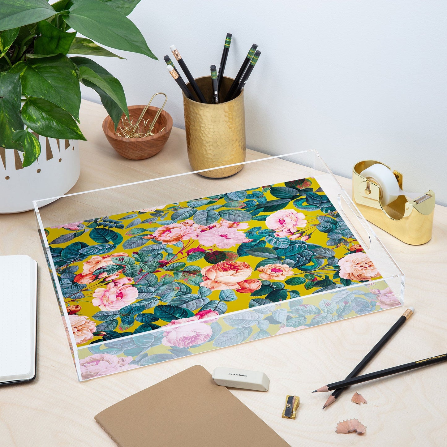 Burcu Korkmazyurek Summer is Coming VII Acrylic Tray