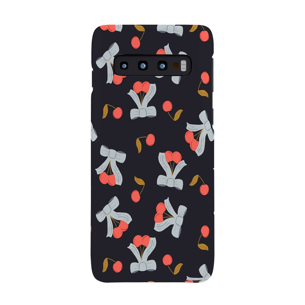 Jennifer Labre Cherries and Bows Phone Case