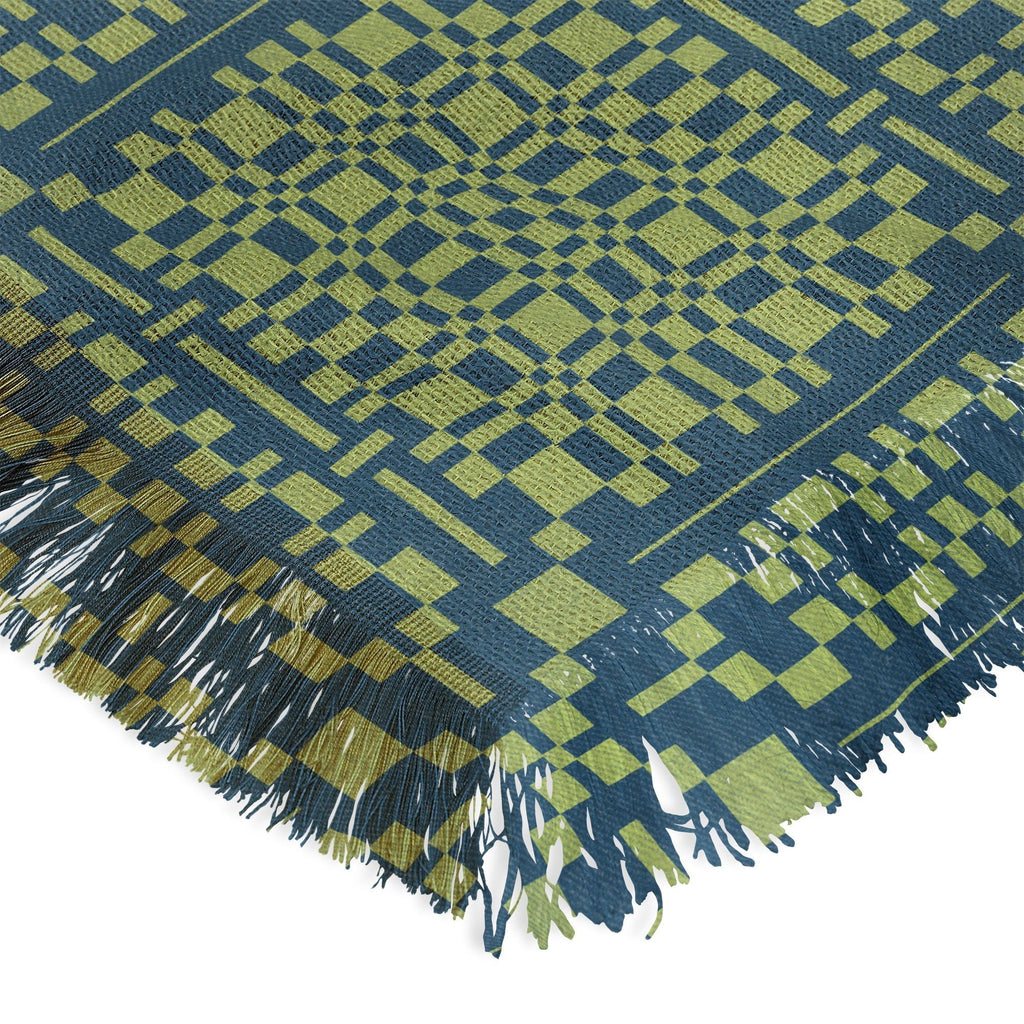 Marta Barragan Camarasa Nostalgic Grid Design Throw Blanket