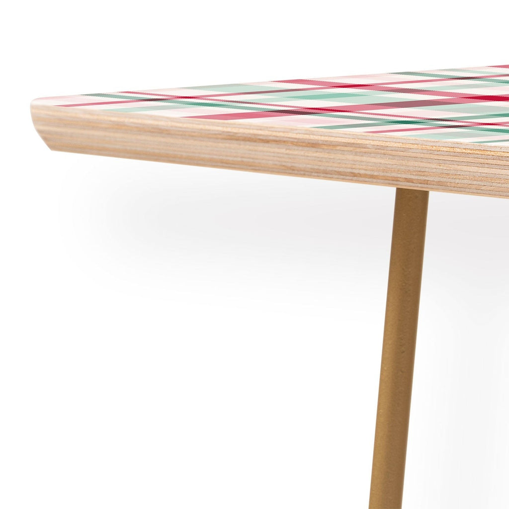 Lisa Argyropoulos Merry Vintage Plaid Coffee Table