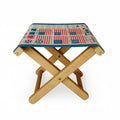 DENY Designs Goff s Evolution of the American Flag Folding Stool