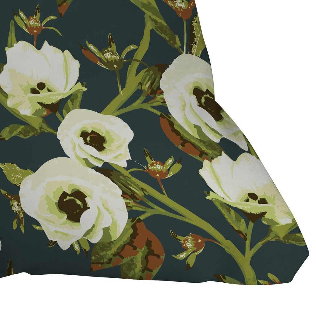 ThirtyOne Illustrations Circa in Olive Outdoor Throw Pillow
