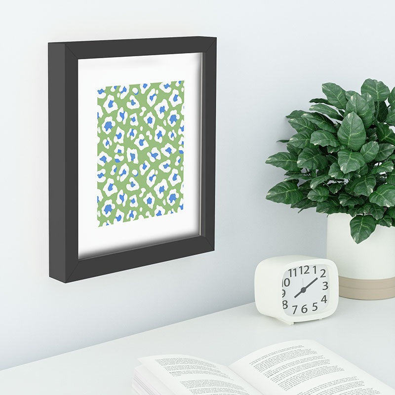 Avenie BR Cheetah Print Recessed Framing Rectangle