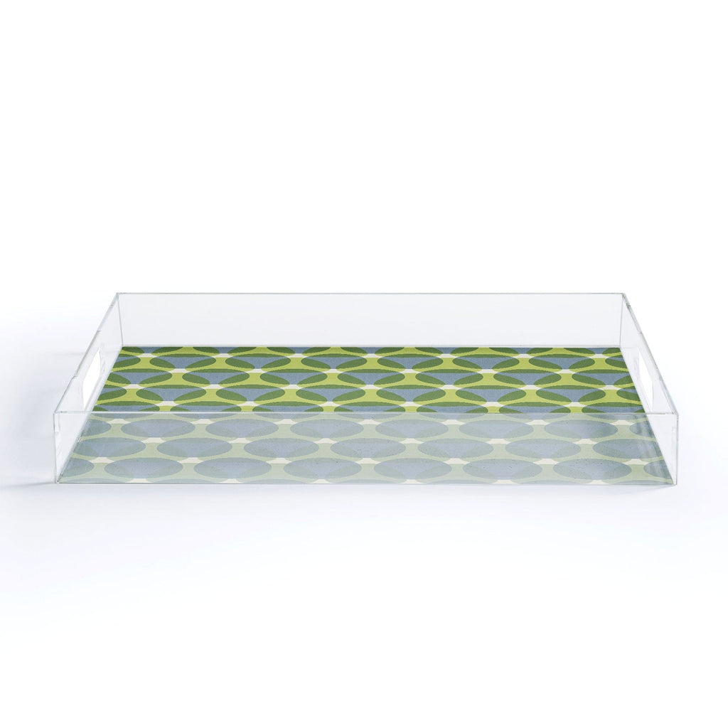 Marta Barragan Camarasa Stylish Retro Circle Acrylic Tray