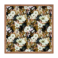 Marta Barragan Camarasa Romantic Floral Fusion Square Tray