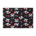 Jennifer Labre Cherries and Bows Welcome Mat