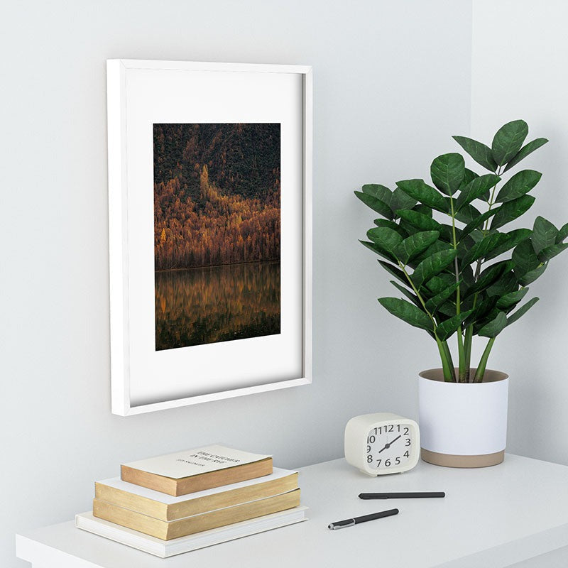 Hannah Kemp Fall Lake Recessed Framing Rectangle