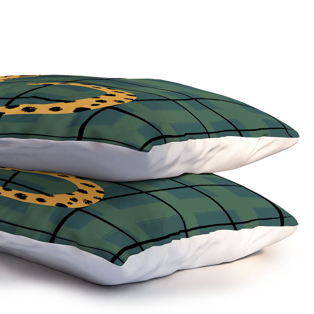 Design by Spark Cheetah Cool Cat Pillow Shams
