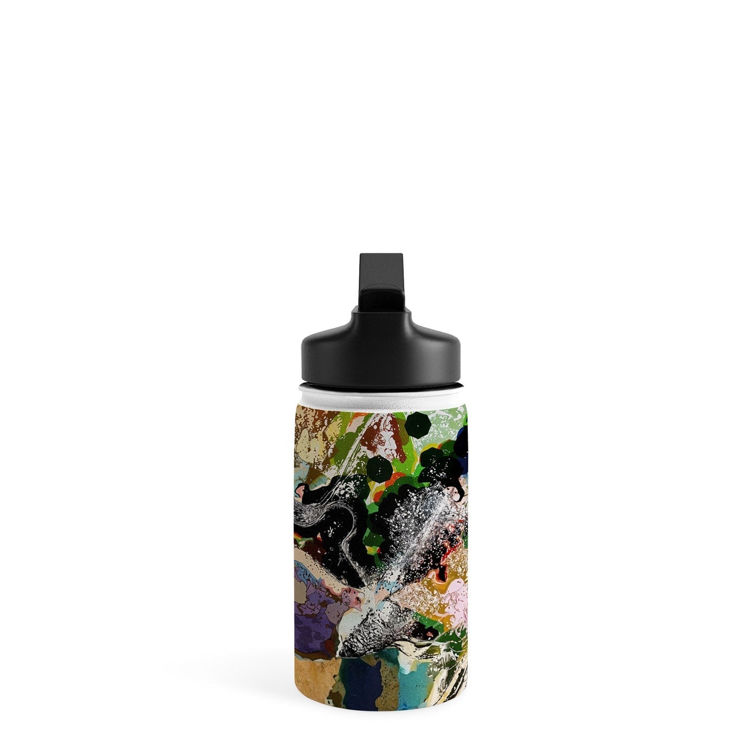 83 Oranges Echoes Beneath the Surface Water Bottle