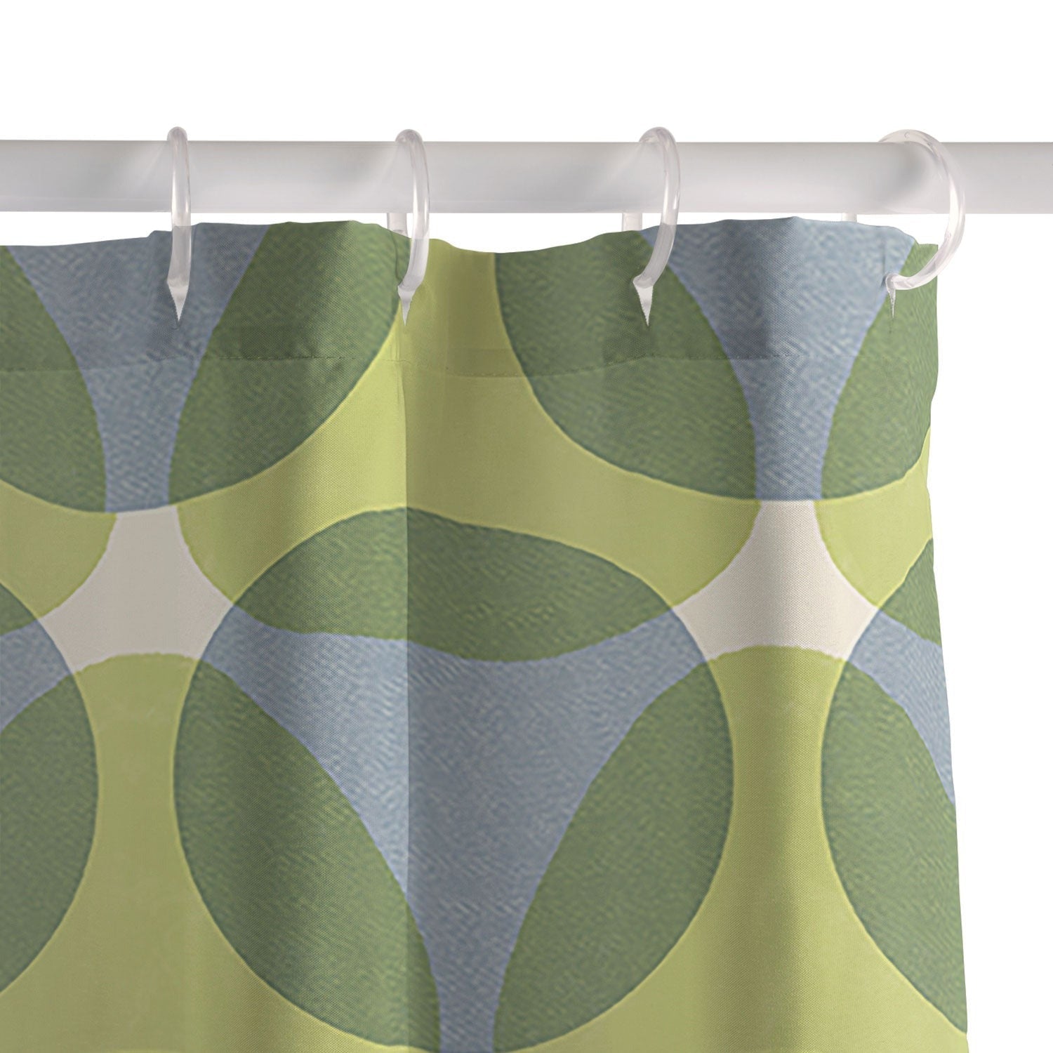 Marta Barragan Camarasa Stylish Retro Circle Shower Curtain