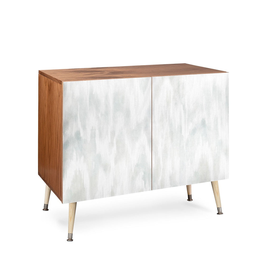 Jacqueline Maldonado Watercolor Wood Grain Credenza