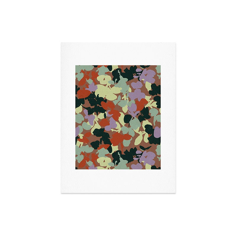 Marta Barragan Camarasa Retro Bloom Medley Art Print
