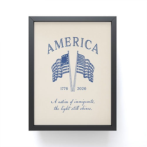 DENY Designs America250 Framed Mini Art Print