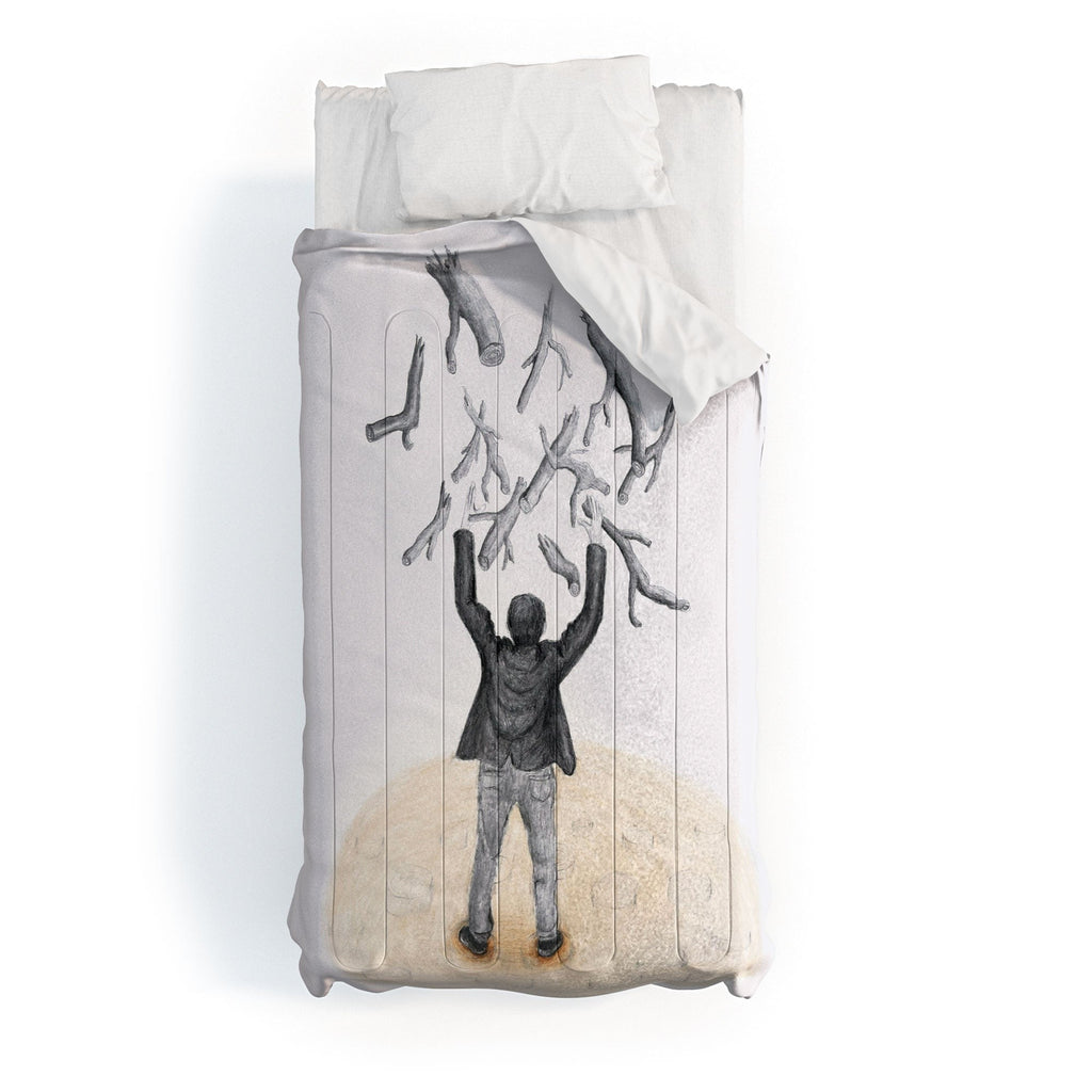 Coco de Paris Wood in the sky Comforter