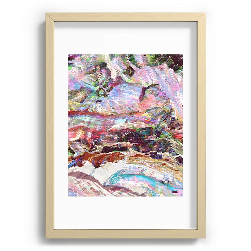 83 Oranges Sequin Haze Recessed Framing Rectangle