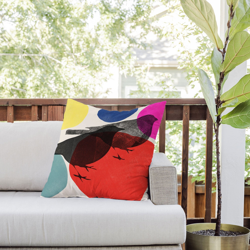 Garima Dhawan wild 2d Outdoor Throw Pillow