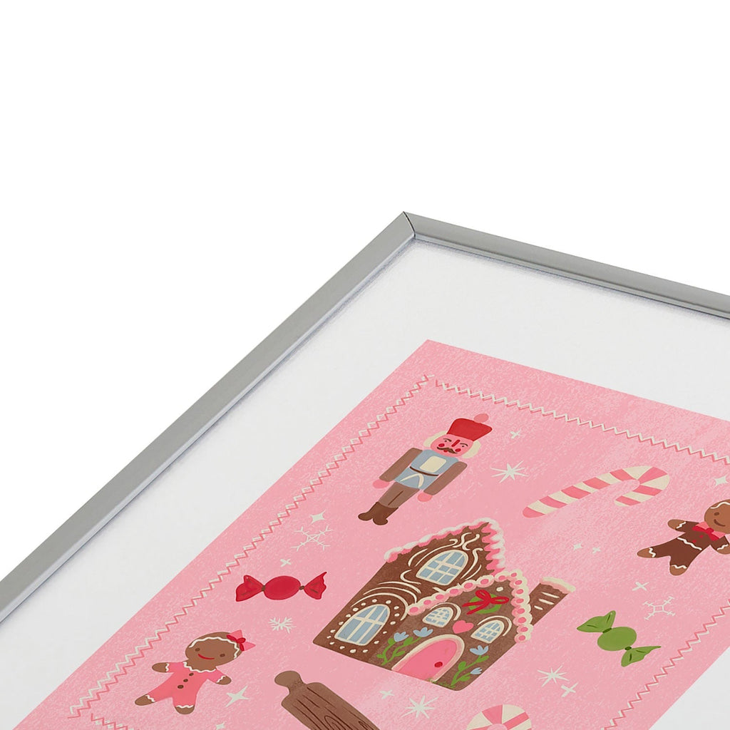 carriecantwell Sweet Christmas Holidays Metal Framed Art Print
