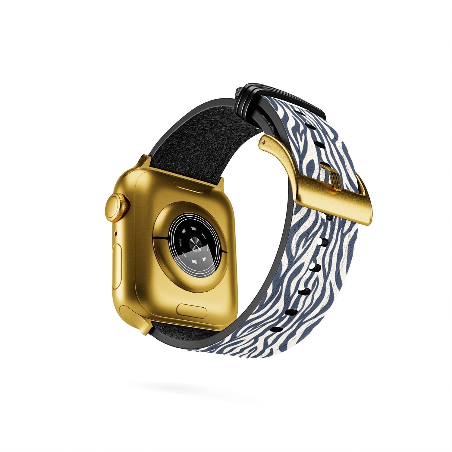 Avenie BR Navy Tiger Stripes Apple Watch Band