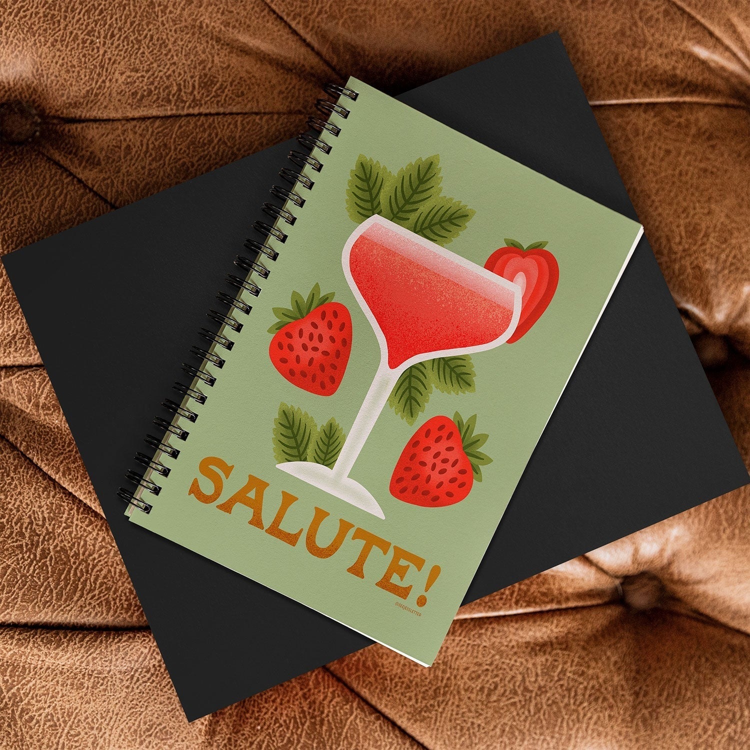 Jessica Molina Rossini Spiral Notebook