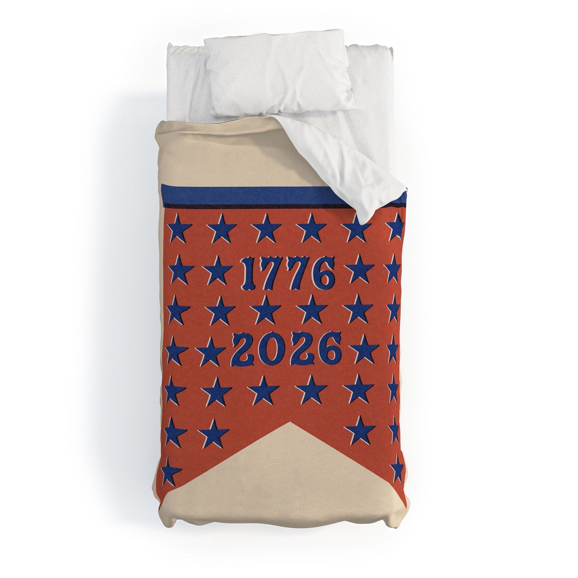 DENY Designs Star Banner Duvet Cover