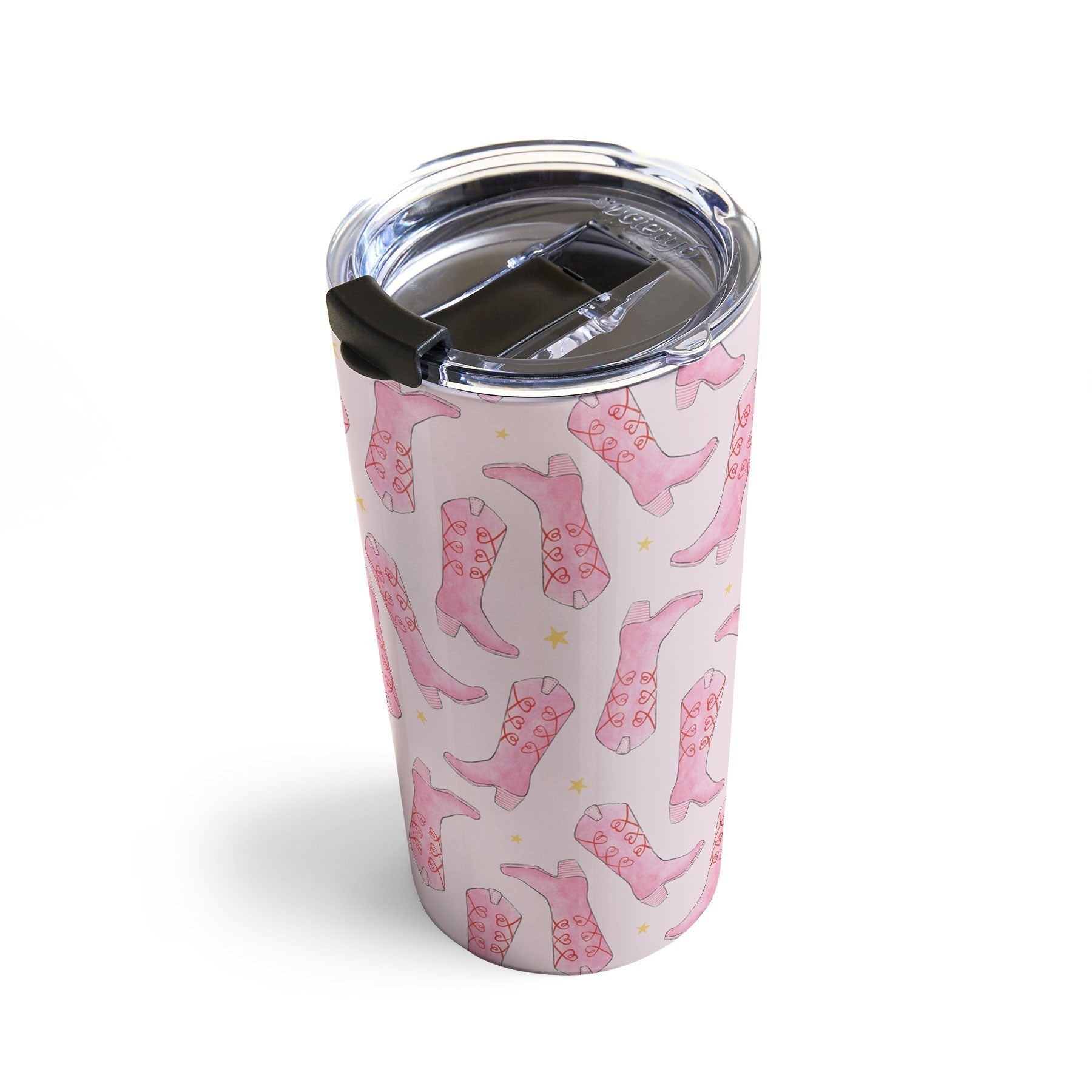 Love_Ryming Stars and Boots Travel Mug