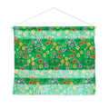 Pimlada Phuapradit Ditsy Spring Floral Green Wall Hanging Landscape