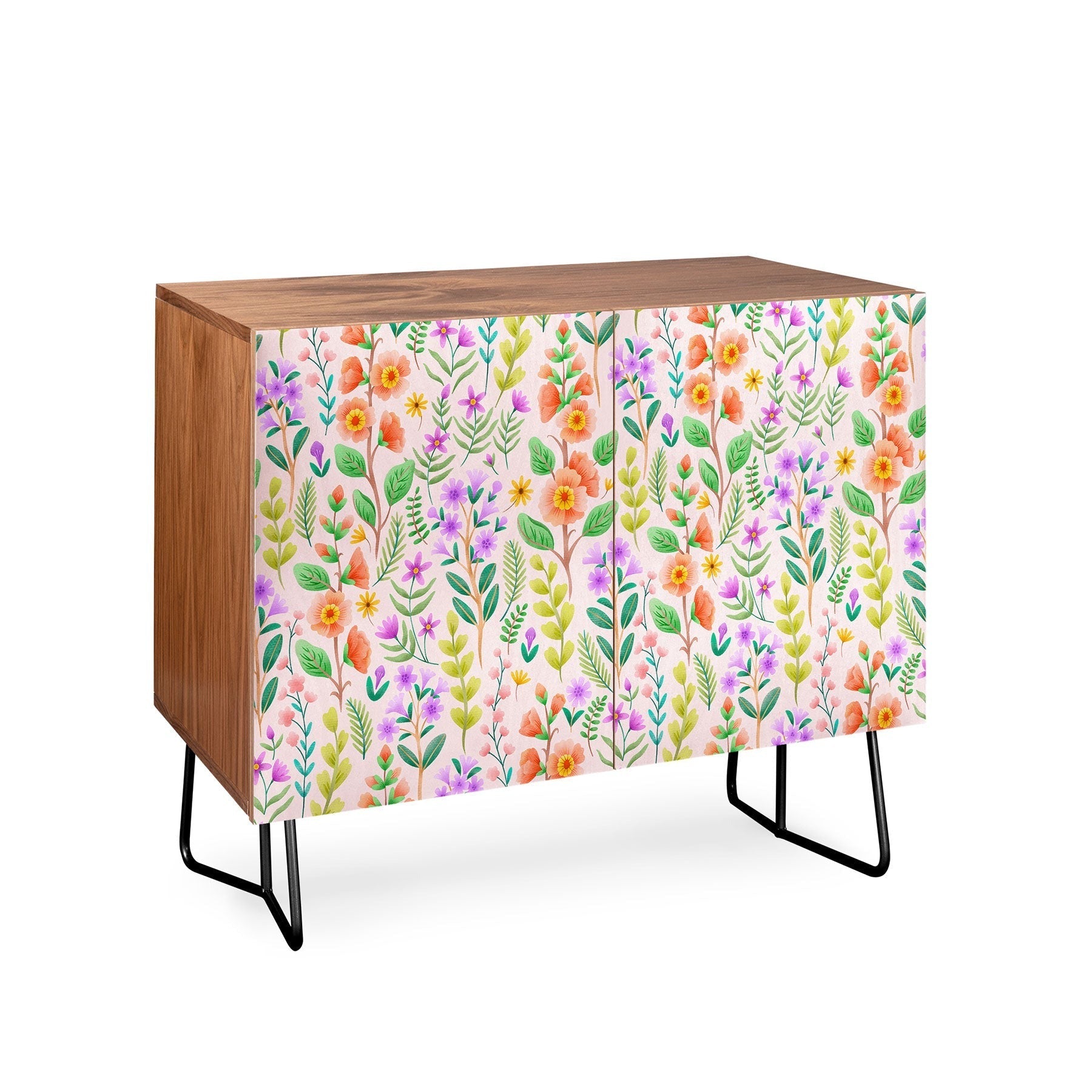 Pimlada Phuapradit Ditsy Spring Floral Credenza